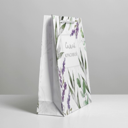 Gift laminated package, packaging, "Best Wishes", Ml 21 x 25 x 8 cm-3