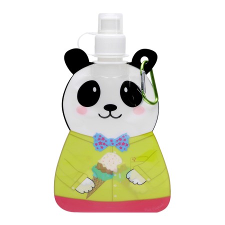 Children's water flask, 280 ml "Panda", 22 x 12 cm