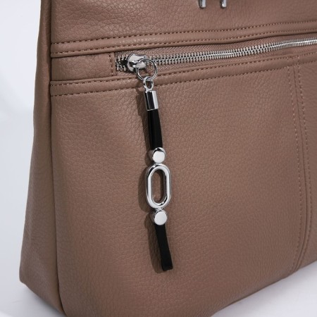 Board of lightning, 2 external pockets, color light brown-3
