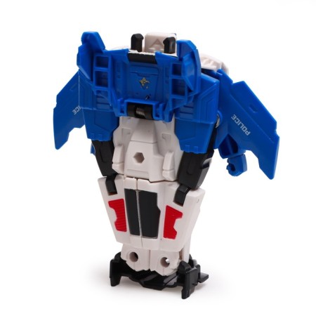 A set of robots "policeman", transformed-6