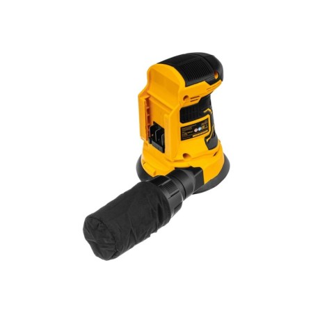 Grinding eccentric battery machine Denzel COS-125-0, without battery/ZU, 18 V-1