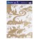 Interior sticker with sparkles "Landscape", 29.7 x 42 cm, New Year