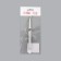 Pinzet-Shaber for nail extension, 16.5 cm, silver color