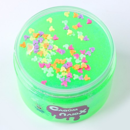 Slime Plus "Sea", with sparkles and balls, assorted-3