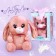 Soft toy "Bunny La Pu-la", pink color, 20 cm