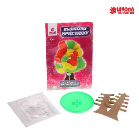 Set for growing a crystal "Magic tree" color colorful-1