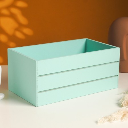 Wooden Kashpo 25x14x11 cm mint