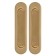 Armadillo SH010SG-1 sliding doors handle, matte gold color