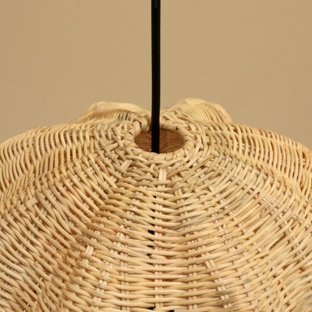 Ceiling Lamp from Rotan "Dika" 1x120W, E27, 50x50x50 cm-3