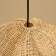 Ceiling Lamp from Rotan "Dika" 1x120W, E27, 50x50x50 cm