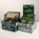 A set of boxes 5 in 1, gift packaging, “February 23”, 14 x 14 x 8 - 22 x 22 x 12 cm