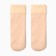 Women's socks Minaku with combing, Beige color, size 36-39 (23-25 ​​cm)