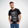 Men's T -shirt "Real man" r. 48, black
