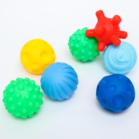 Gift set of developing balls "Forms and colors", 7 pcs.-1