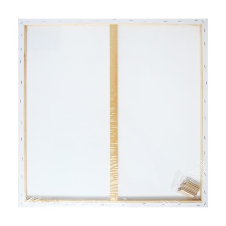 Canvas on a subframe 1.6x60x60 cm, cotton 100%, acrylic soil, fine -grained, 280g/m²-6