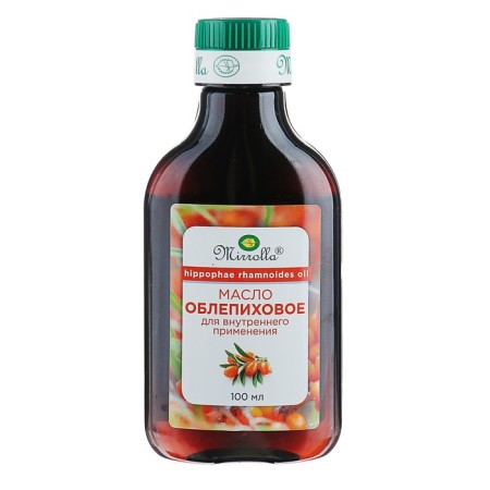 Sea buckthorn oil mirrolla, food, 100 ml