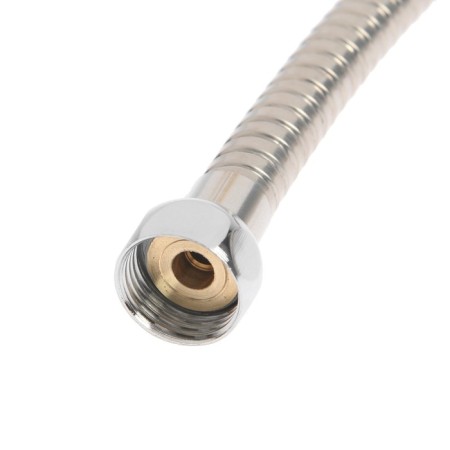 Shower hose "Center of Plumbing", 1/2, 200 cm, conical nut, stainless steel-1