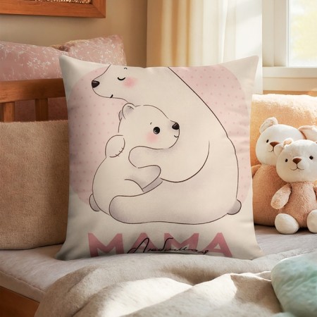 Decorative pillow "Misha Mom"-5