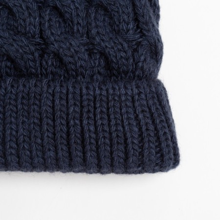 Female hat, dark blue color, size 56-58-2