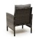 Garden chair "Farell", weaving: artificial rattan, 62 x 77 x 65 cm