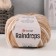 Rindrops yarn 18% wool, 35% polyamide, 47% acrylic 115m/50g (2902 Beige melange)