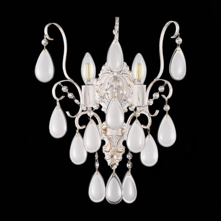 Wall lamp EVOLUCE. Sle160301-02. Magonza. 2x60 watts, E14, 25.5x43 cm, golden color-3