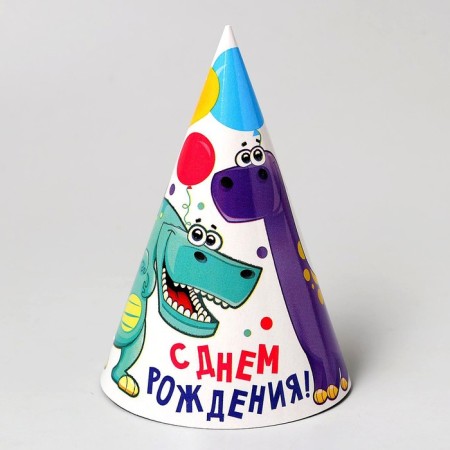 Paper cap “dinosaurics”, in a set of 6 pcs.-1