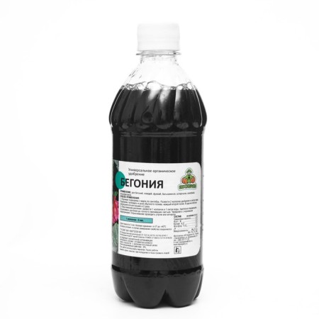 Liquid fertilizer for begonia, new flower grinder, 0.5 liters-1