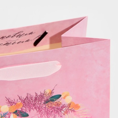 Laminated vertical "Pink Dreams", MS 18 x 23 x 10 cm, New Year-6