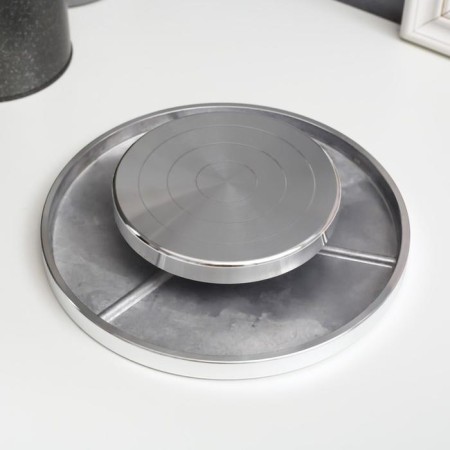 Honcharger of manual (sculptural) double -sided metal d = 20 cm-2