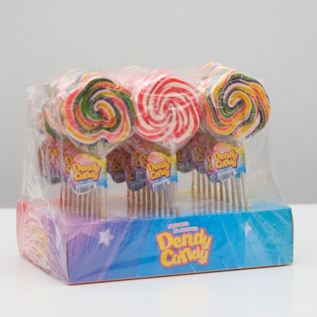 Lolling Caramel on the stick Dendy Candy "Twist Flower", 30 g-4