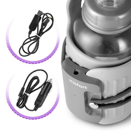 Portable heater in KitFort KT-2324, 15 W-3