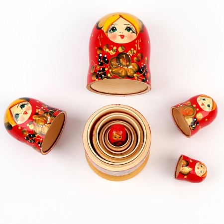 Матрёшка 5 в 1 большая, МИКС-2