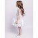 Dress "Sofia", height 122 cm, white color