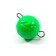 Cargo Cheburashka painted collapsible Yaman 10 pcs., 24 g, green