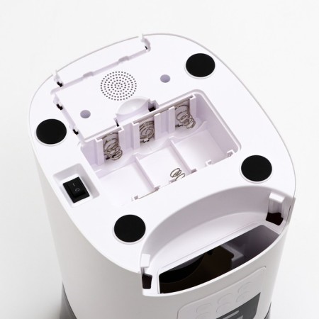 Smart auto feeder, container 6 liters, voice recording function, with a LCD screen-4