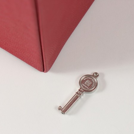 Casket to the leatherette for jewelry "screw" red 22x17x18 cm-5