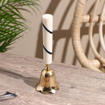 Bell "East" Brass, resin 18 cm-1