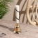Bell "East" Brass, resin 18 cm
