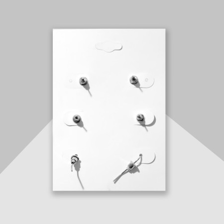 Pusets 3 pairs "Spider" and boiler, black-green color in silver-2