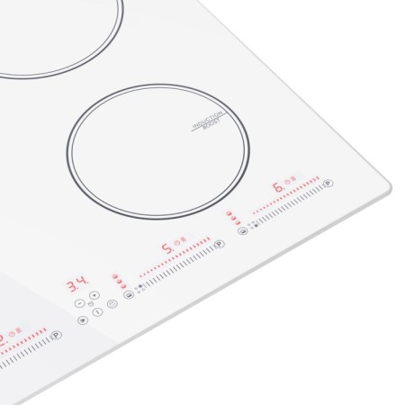 Hound panel Maunfeld CVI594SWH, induction, 4 burners, sensor, white-3