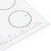Hound panel Maunfeld CVI594SWH, induction, 4 burners, sensor, white