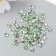 Decor for creativity in the bottle "Rhinestones. Light green" set 250 pcs d = 0.6 cm 4x3x3 cm