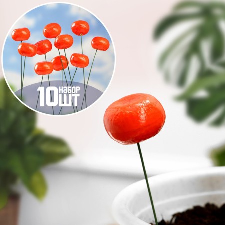 Set of plugs "Mandarin" 10pcs, 3cm, length 25cm
