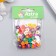 A set of beads made of polymer clay "Astra" 10 mm, 20 grams, stars-smokes
