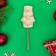 New Year. Caramel Lolloice Figure Sweet Ness "White Bear", 30 g