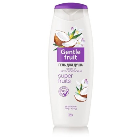 Shower gel Iris Cosmetic "Cosmos and Orange flowers", 400 ml