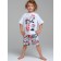 Pajama for the boy PlayTode: T -shirt and shorts, height 98 cm
