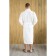 Male dressing gown, shal, size 50, white color, waffle