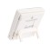 Ritmix CAT-030 weather station, room, thermometer, hygrometer, alarm clock, 1HAAA, white